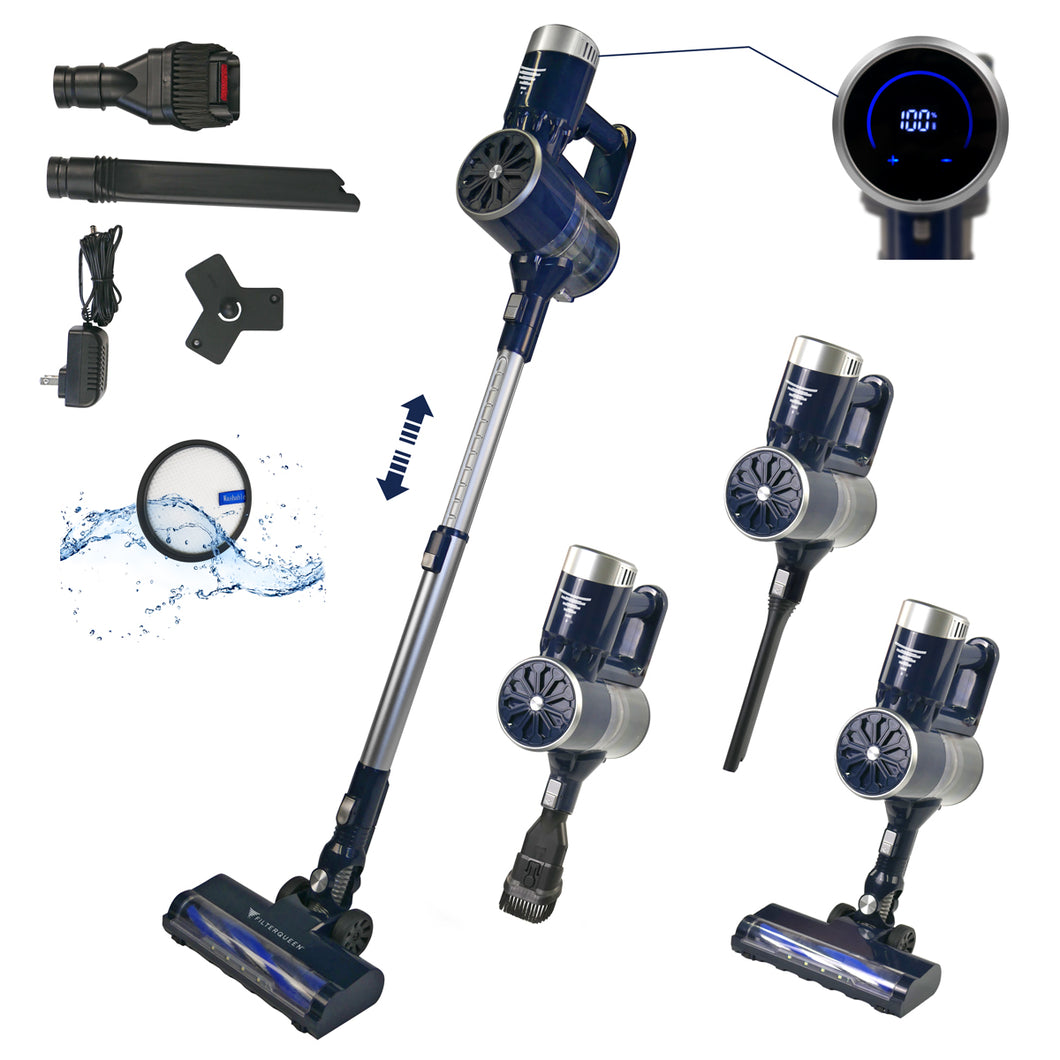 FilterQueen Cordless Stick Vacuum - Renewed